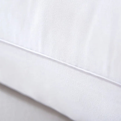 1PC Cotton White Bounce Back Pillow Solid Soft Comfortable Bedroom Bed Sleep Pillow